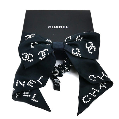 CHANEL シャネル シルク シュシュ ココマーク ヘアアクセサリー AAA706 レディース【中古】【美品】