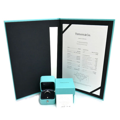 TIFFANY&Co. ティファニー Pt950プラチナ ハーモニー ハーフサークル リング・指輪 ダイヤモンド0.23ct 11号 3.1g レディース【中古】