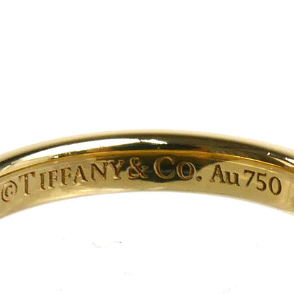 TIFFANY&Co. ティファニー K18YG イエローゴールド トゥルーバンド リング・指輪 ダイヤモンド 11.5号 3.4g レディース【中古】