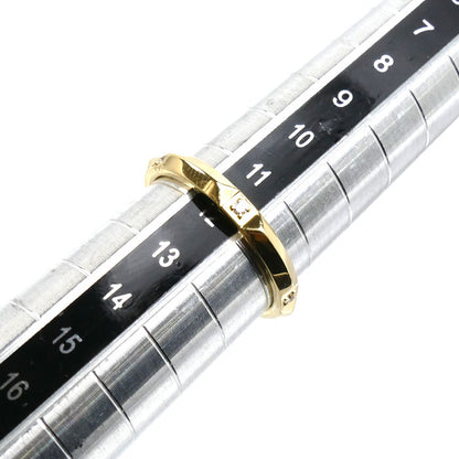 TIFFANY&Co. ティファニー K18YG イエローゴールド トゥルーバンド リング・指輪 ダイヤモンド 11.5号 3.4g レディース【中古】