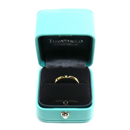 TIFFANY&Co. ティファニー K18YG イエローゴールド トゥルーバンド リング・指輪 ダイヤモンド 11.5号 3.4g レディース【中古】