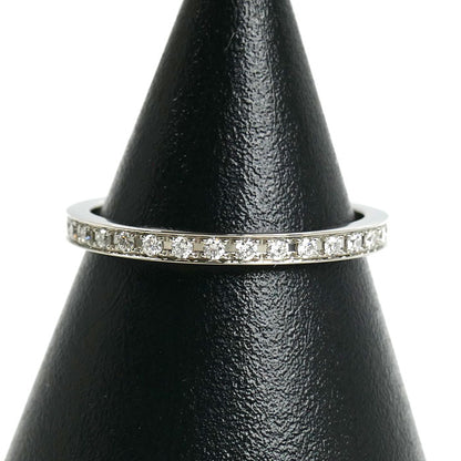 Boucheron ブシュロン Pt950プラチナ キャトルラディアント エタニティ リング・指輪 JAL00230 ダイヤモンド 8.5号 49 2.2g レディース【中古】【美品】
