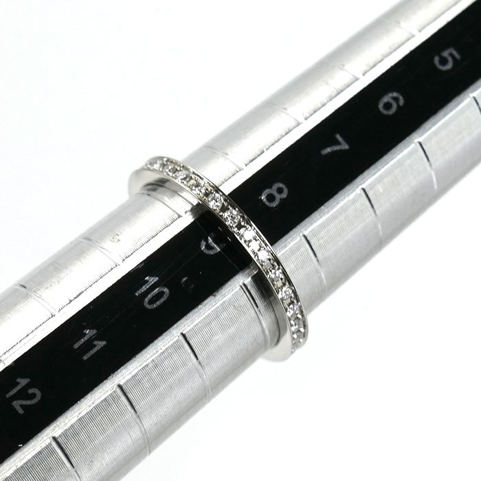 Boucheron ブシュロン Pt950プラチナ キャトルラディアント エタニティ リング・指輪 JAL00230 ダイヤモンド 8.5号 49 2.2g レディース【中古】【美品】