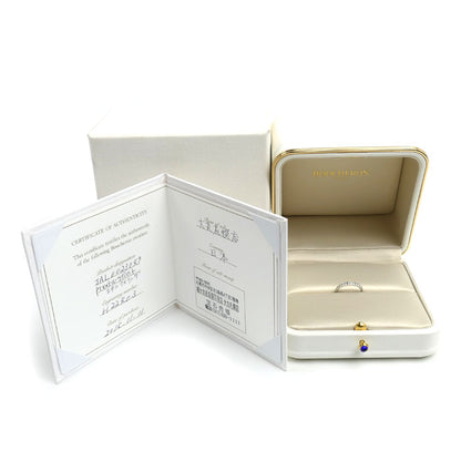 Boucheron ブシュロン Pt950プラチナ キャトルラディアント エタニティ リング・指輪 JAL00230 ダイヤモンド 8.5号 49 2.2g レディース【中古】【美品】