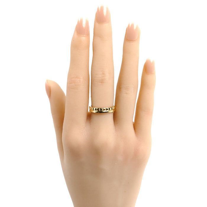 Boucheron ブシュロン K18YG イエローゴールド キャトル ラディアント リング・指輪 JAL00251 13号 53 4.3g レディース【中古】【美品】
