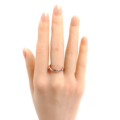 Boucheron ブシュロン K18PG ピンクゴールド クルドパリ ミディアム リング・指輪 JAL00108 15.5号 56 3.6g レディース【中古】【美品】