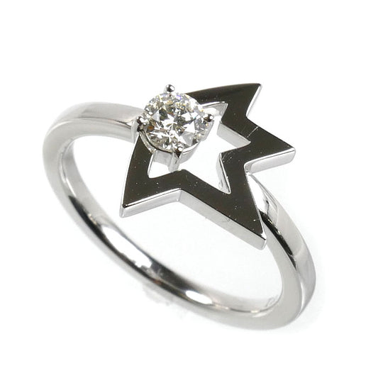 TASAKI タサキ K18WG ホワイトゴールド コメット ダイヤ リング・指輪 ダイヤモンド0.22ct 11号 3.7g レディース【中古】【美品】