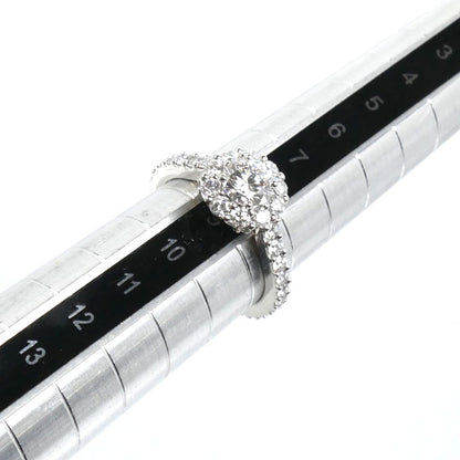 GRAFF グラフ K18WG ホワイトゴールド アイコン ラウンド リング・指輪 RGR618 ダイヤモンド0.54ct 8.5号 4.0g レディース【中古】