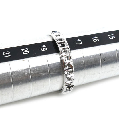 TIFFANY&Co. ティファニー K18WG ホワイトゴールド Tトゥルー ナロー リング・指輪 62508426 18号 3.7g メンズ【中古】【美品】