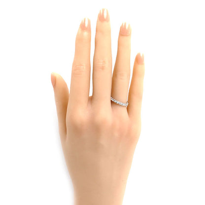 Pt900プラチナ フルエタニティ リング・指輪 ダイヤモンド0.86ct 10号 2.1g レディース【中古】【美品】