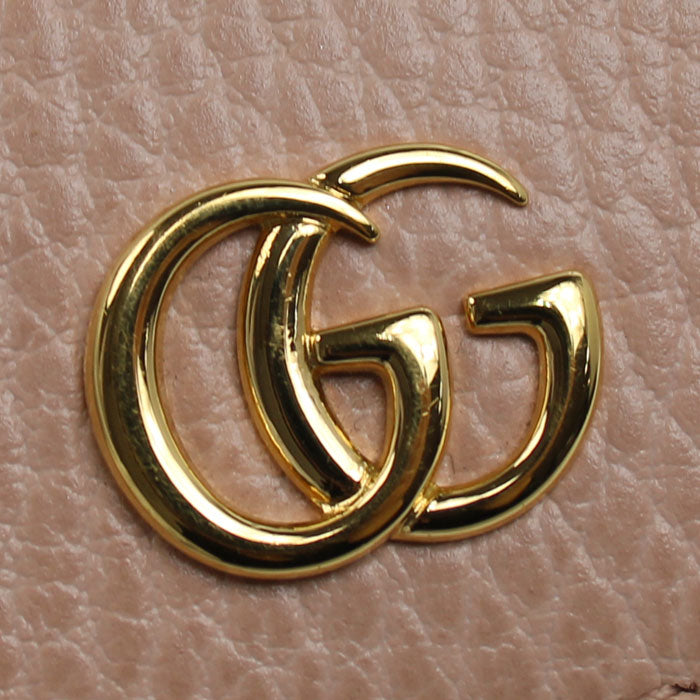 GUCCI グッチ ダブルG バイカラー キーケース ダスティピンク 456118 レディース【中古】