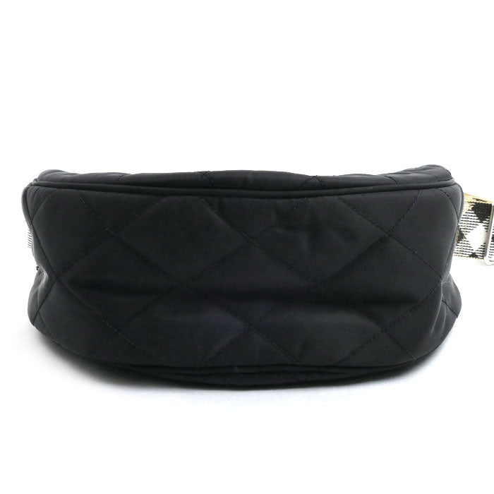BURBERRY バーバリー ラージホースシュー クロスボディバッグ ショルダーバッグ ブラック 81241691 レディース【中古】【美品】