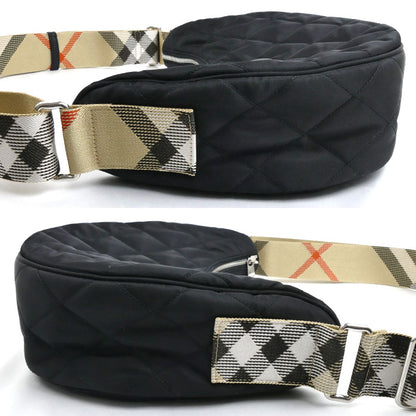 BURBERRY バーバリー ラージホースシュー クロスボディバッグ ショルダーバッグ ブラック 81241691 レディース【中古】【美品】