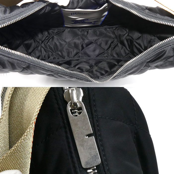 BURBERRY バーバリー ラージホースシュー クロスボディバッグ ショルダーバッグ ブラック 81241691 レディース【中古】【美品】
