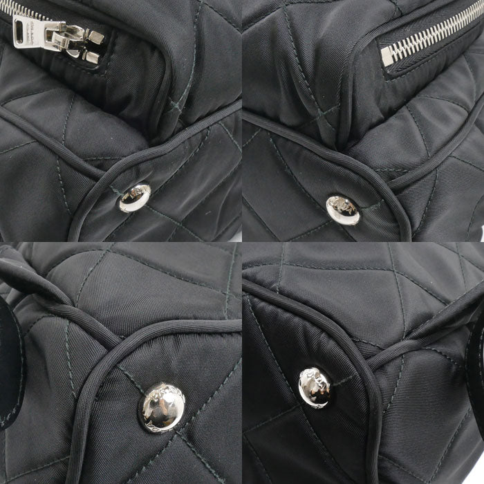 PRADA プラダ テスート インプントゥ リュック・デイパック ブラック 1BZ066 2AS3 F0002 ICチップ レディース【中古】