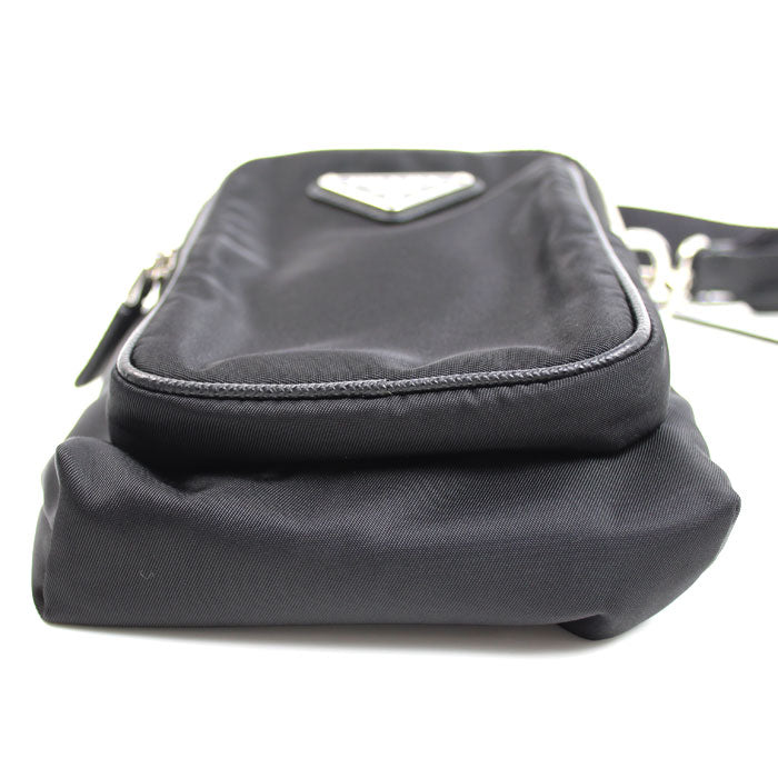 PRADA プラダ テスート ショルダーバッグ ブラック 2ZH155_2DMI_F0002 ICチップ レディース【中古】