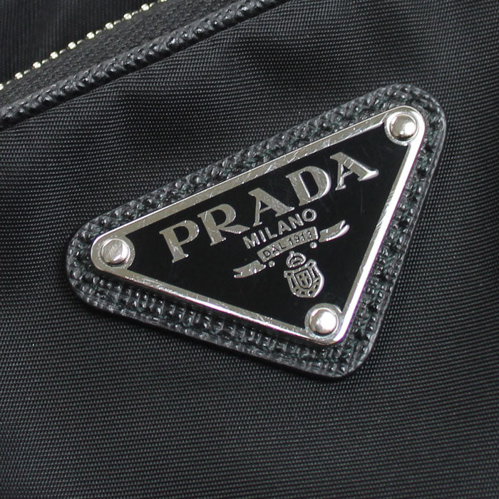 PRADA プラダ テスート ショルダーバッグ ブラック 2ZH155_2DMI_F0002 ICチップ レディース【中古】