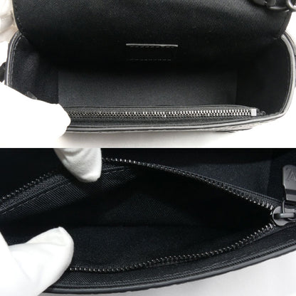 LOUIS VUITTON ルイ・ヴィトン スティーマー ウエアラブルウォレット ショルダーバッグ トリヨンモノグラム ブラック M81746 ICチップ メンズ【中古】【極美品】