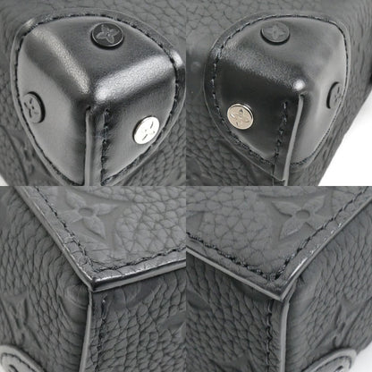 LOUIS VUITTON ルイ・ヴィトン スティーマー ウエアラブルウォレット ショルダーバッグ トリヨンモノグラム ブラック M81746 ICチップ メンズ【中古】【極美品】