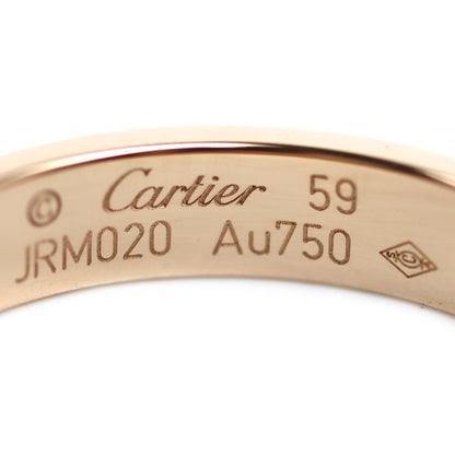 CARTIER カルティエ K18PG ピンクゴールド ミニラブ 1Pダイヤ リング・指輪 B4050759 ダイヤモンド 18.5号 59 5.0g レディース【中古】【美品】