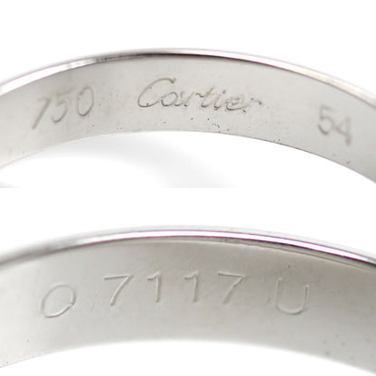 CARTIER カルティエ K18WG ホワイトゴールド トリニティ リング・指輪 13.5号 54 9.0g レディース【中古】【美品】