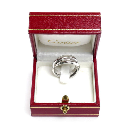 CARTIER カルティエ K18WG ホワイトゴールド トリニティ リング・指輪 13.5号 54 9.0g レディース【中古】【美品】
