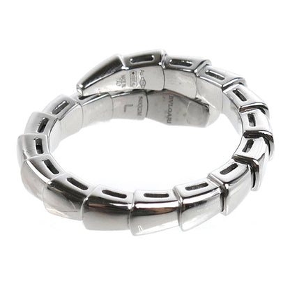 BVLGARI ブルガリ K18WG ホワイトゴールド セルペンティ ヴァイパー リング・指輪 358649 14号 7.9g レディース【中古】【美品】