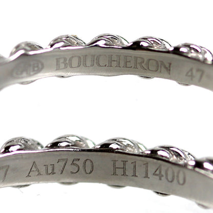 Boucheron ブシュロン K18WG ホワイトゴールド セルパンボエム リング・指輪 7号 47 1.4g レディース【中古】【美品】