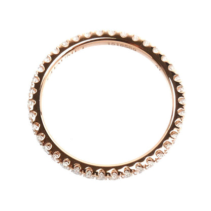 Chaumet ショーメ K18PG ピンクゴールド フルエタニティ リング・指輪 082758 ダイヤモンド 7号 47 1.3g レディース【中古】【美品】