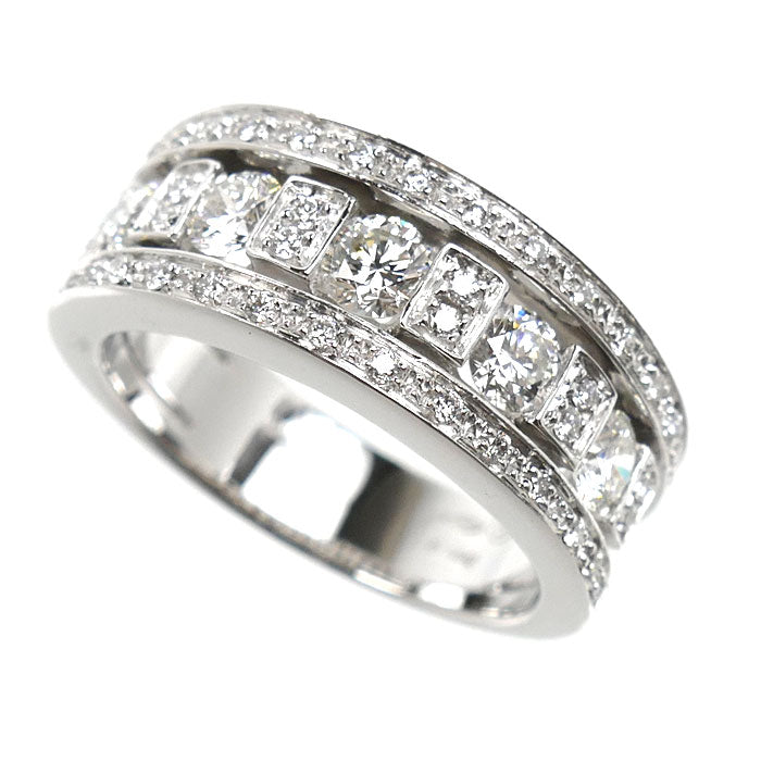 Damiani ダミアーニ K18WG ホワイトゴールド ベルエポック リング・指輪 ダイヤモンド 10号 7.2g レディース【中古】【美品】