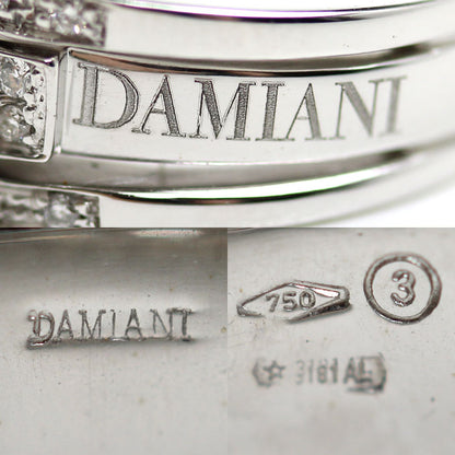 Damiani ダミアーニ K18WG ホワイトゴールド ベルエポック リング・指輪 ダイヤモンド 10号 7.2g レディース【中古】【美品】
