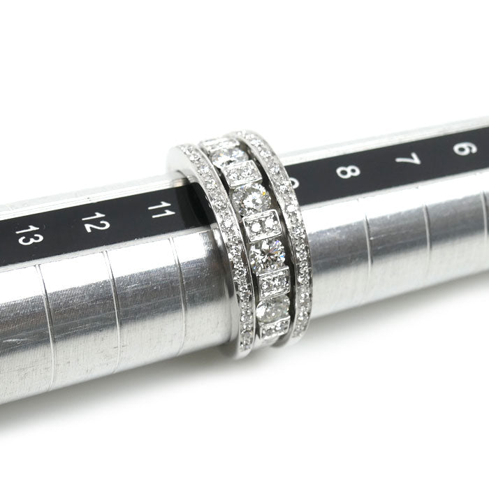 Damiani ダミアーニ K18WG ホワイトゴールド ベルエポック リング・指輪 ダイヤモンド 10号 7.2g レディース【中古】【美品】