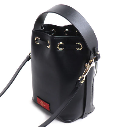 Valentino Garavani ヴァレンティノ・ガラヴァーニ スモール VLOGO 2Wayショルダーバッグ ブラック レディース【中古】【美品】