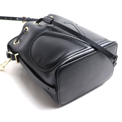 Valentino Garavani ヴァレンティノ・ガラヴァーニ スモール VLOGO 2Wayショルダーバッグ ブラック レディース【中古】【美品】
