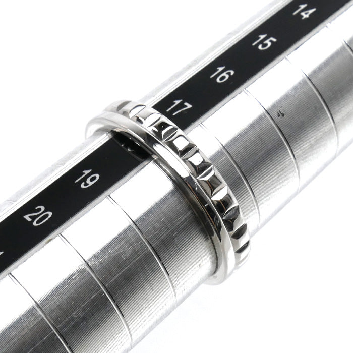 Boucheron ブシュロン K18WG ホワイトゴールド キャトル ラディアント リング・指輪 JAL00250 18号 58 4.7g メンズ【中古】【美品】