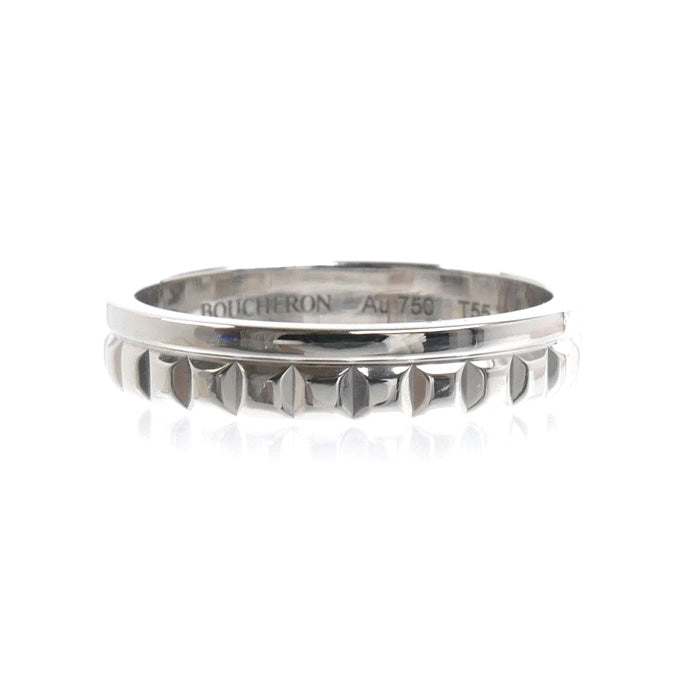 Boucheron ブシュロン K18WG ホワイトゴールド キャトル ラディアント リング・指輪 JAL00250 14.5号 55 4.5g レディース【中古】【美品】