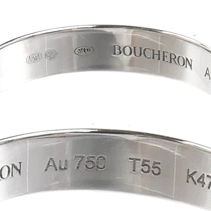 Boucheron ブシュロン K18WG ホワイトゴールド キャトル ラディアント リング・指輪 JAL00250 14.5号 55 4.5g レディース【中古】【美品】