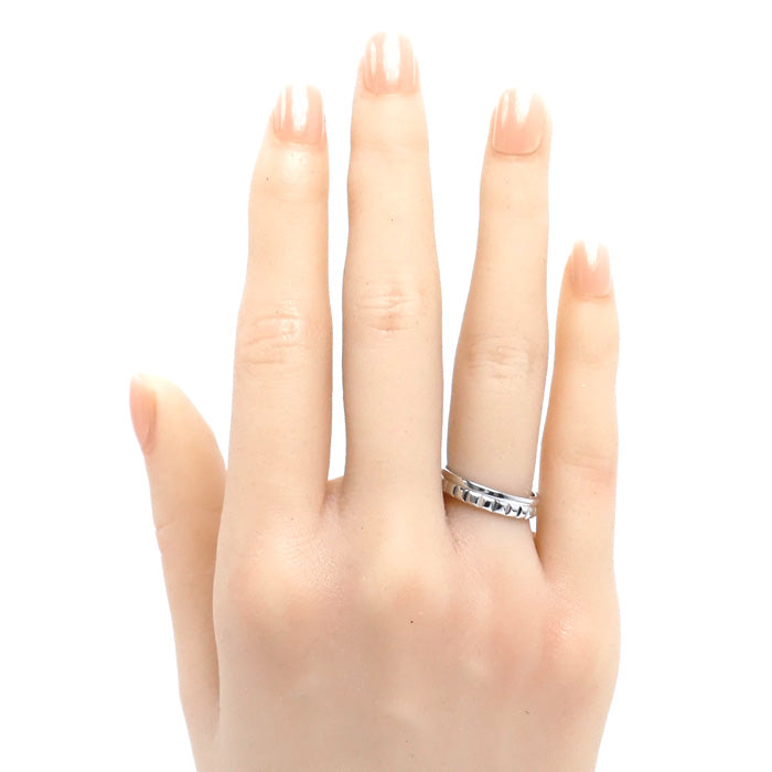 Boucheron ブシュロン K18WG ホワイトゴールド キャトル ラディアント リング・指輪 JAL00250 9号 49 4.0g レディース【中古】【美品】