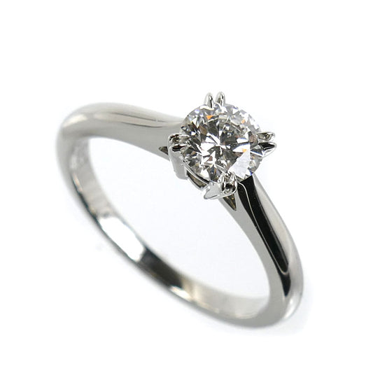 HARRY WINSTON ハリーウィンストン Pt950プラチナ ソリティア リング・指輪 RGDPRD005NSS-060 ダイヤモンド0.50ct 8号 4g レディース【中古】【美品】