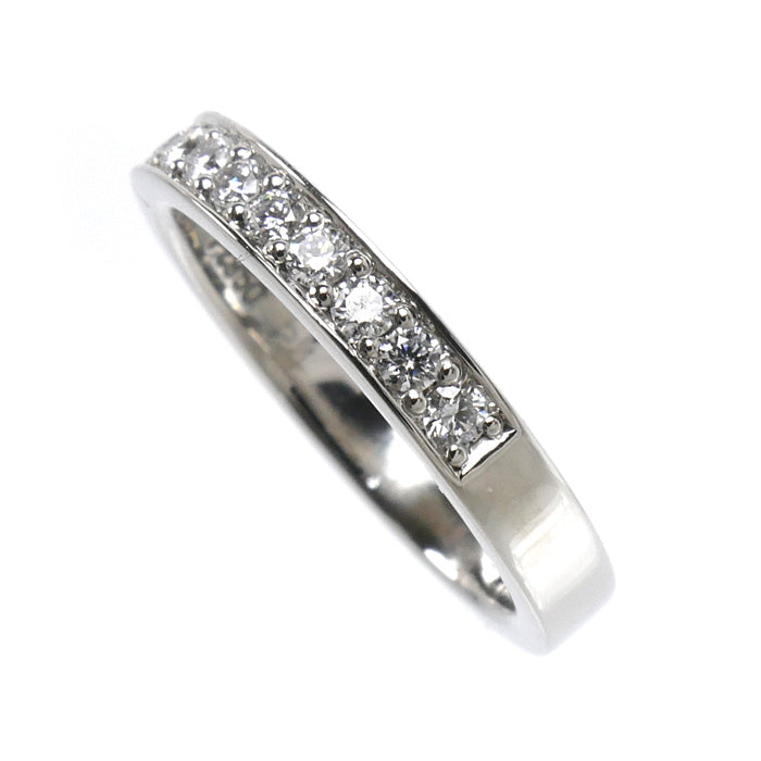 LAZARE ラザール Pt950プラチナ リング・指輪 ダイヤモンド0.24ct 7号 4.3g レディース【中古】【美品】