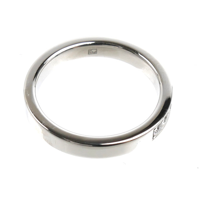 LAZARE ラザール Pt950プラチナ リング・指輪 ダイヤモンド0.24ct 7号 4.3g レディース【中古】【美品】