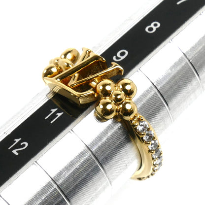 LOUIS VUITTON ルイ・ヴィトン GP ラインストーン LV アイコニック リング・指輪 M1461S TE2285 10号 レディース【中古】【美品】