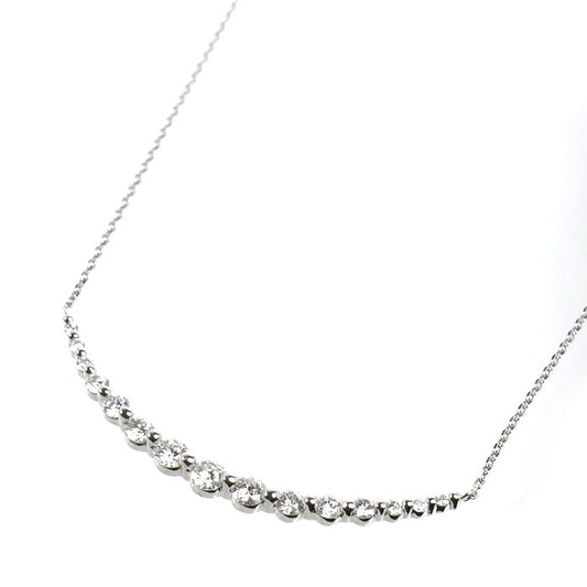 Vendome Aoyama ヴァンドーム青山 Pt950プラチナ Pt850プラチナ リュール ネックレス APVN174245DI ダイヤモンド0.72ct 4.0g 45cm レディース【中古】【美品】