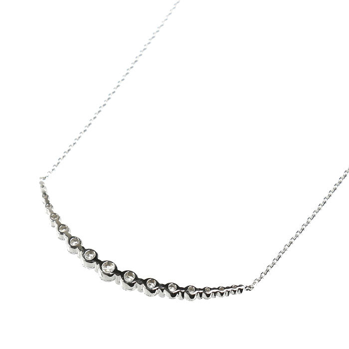 Vendome Aoyama ヴァンドーム青山 Pt950プラチナ Pt850プラチナ リュール ネックレス APVN174245DI ダイヤモンド0.72ct 4.0g 45cm レディース【中古】【美品】