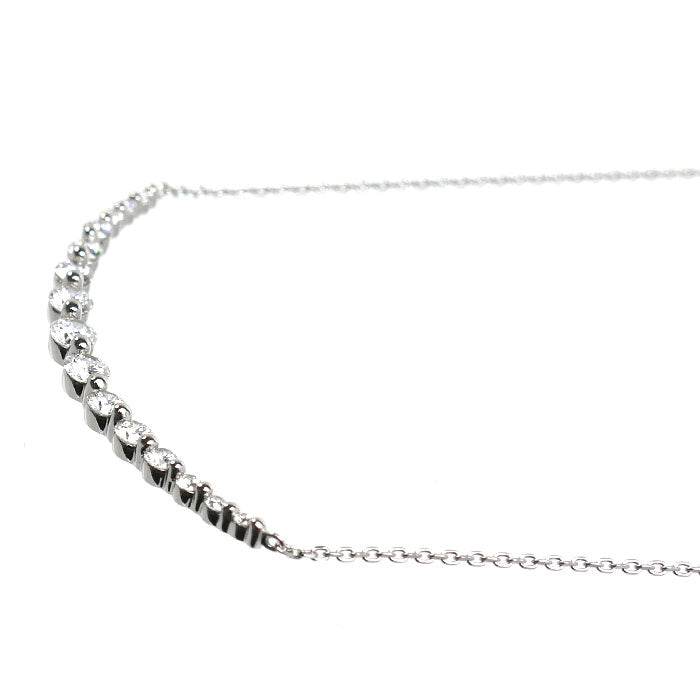 Vendome Aoyama ヴァンドーム青山 Pt950プラチナ Pt850プラチナ リュール ネックレス APVN174245DI ダイヤモンド0.72ct 4.0g 45cm レディース【中古】【美品】