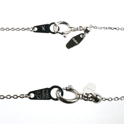 Vendome Aoyama ヴァンドーム青山 Pt950プラチナ Pt850プラチナ リュール ネックレス APVN174245DI ダイヤモンド0.72ct 4.0g 45cm レディース【中古】【美品】