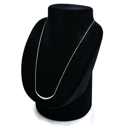 Vendome Aoyama ヴァンドーム青山 Pt950プラチナ Pt850プラチナ リュール ネックレス APVN174245DI ダイヤモンド0.72ct 4.0g 45cm レディース【中古】【美品】