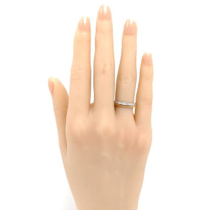 Boucheron ブシュロン K18PG ピンクゴールド K18WG ホワイトゴールド キャトル ラディアント リング・指輪 JAL00248 ダイヤモンド 9号 49 3.1g レディース【中古】【美品】