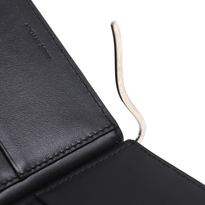 CELINE セリーヌ ビルクリップウォレット 二つ折り財布 ブラック 10J793GTH.38SI メンズ【中古】【極美品】
