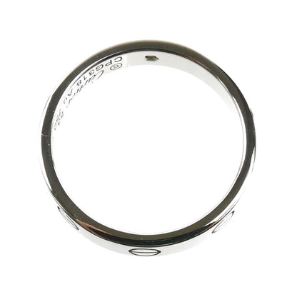 CARTIER カルティエ K18WG ホワイトゴールド ミニラブ1Pダイヤ リング・指輪 B4050553 ダイヤモンド 13号 53 4.8g レディース【中古】【美品】